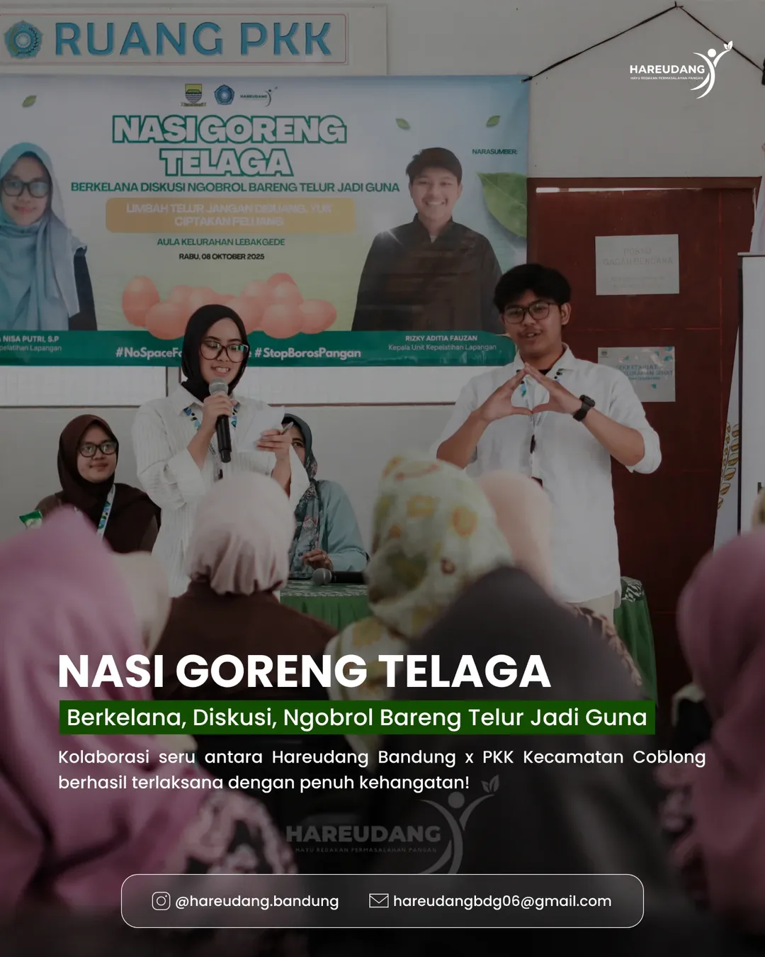 ✨Nasi Goreng Telaga- Berkelana Diskusi Ngobrol Bareng Telur Jadi Guna✨ Rabu, 8 Oktober 2025 Har